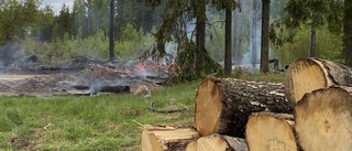 Mindre summor för skogsbränder i Vingåker