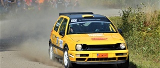 Fredrik Eriksson tvåa i rallycupen