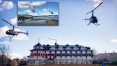 Mysteriet: Därför landade de fem helikoptrarna vid anrika hotellet