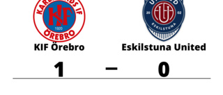 Eskilstuna United föll mot KIF Örebro på bortaplan
