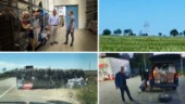 De packade ur Linköpingshjälp i Ukraina när missil slog ner – tvingades snabbt lämna landet