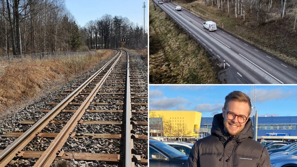 Tjustbanan och riksväg 35 har olika pengapåsar och Sebastian Wadenborg på Västervik Framåt tycker det är viktigt att ha begreppen klara för sig i debatten om framtida trafiksatsningar.