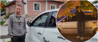 Fräcka vandaler härjade på Rådhustorget – restaurangägaren Tobias Bergman: "Har skador på bilen"