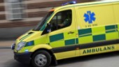 Körde för fort – ville hjälpa ambulans