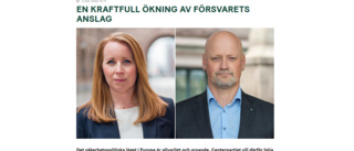 Lööf offrar försvaret så att Andersson blir glad