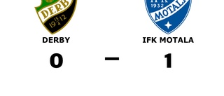 Förlust för Derby hemma mot IFK Motala