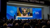 Zelenskyj i Davos: Sluta köpa ryska oljan