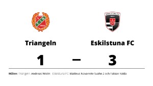Eskilstuna FC vann - och toppar tabellen