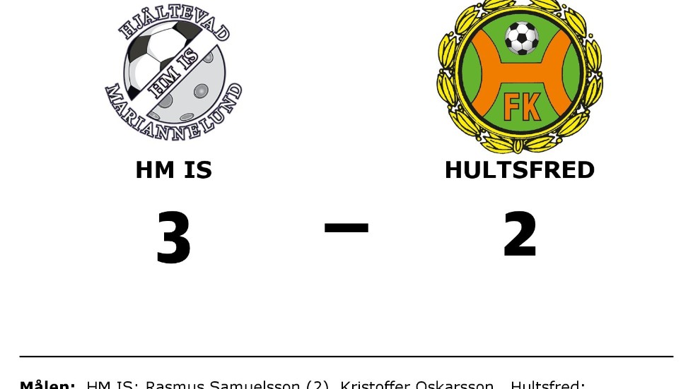 HM IS vann mot Hultsfreds FK