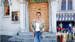 Liv Olanders, 25, har stenkoll på teatern • ”Det har varit mycket tur och jävlar anamma”