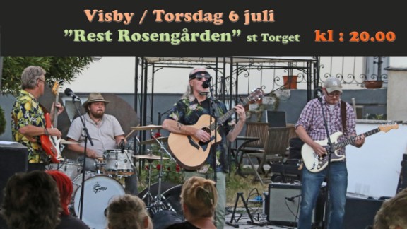 DE LYTTAS KAPELL  på Rest Rosengården /Visby kl.20.00