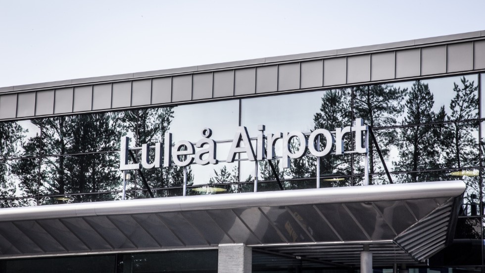 Luleås flygplats är nästan i fas med nivåerna före pandemin, sett till antalet resor. Arkivbild.