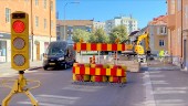 Gata grävs upp – trafiken påverkas i sex veckor