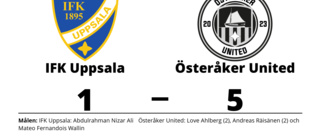 Abdulrahman Nizar Ali nätade i IFK Uppsalas förlust