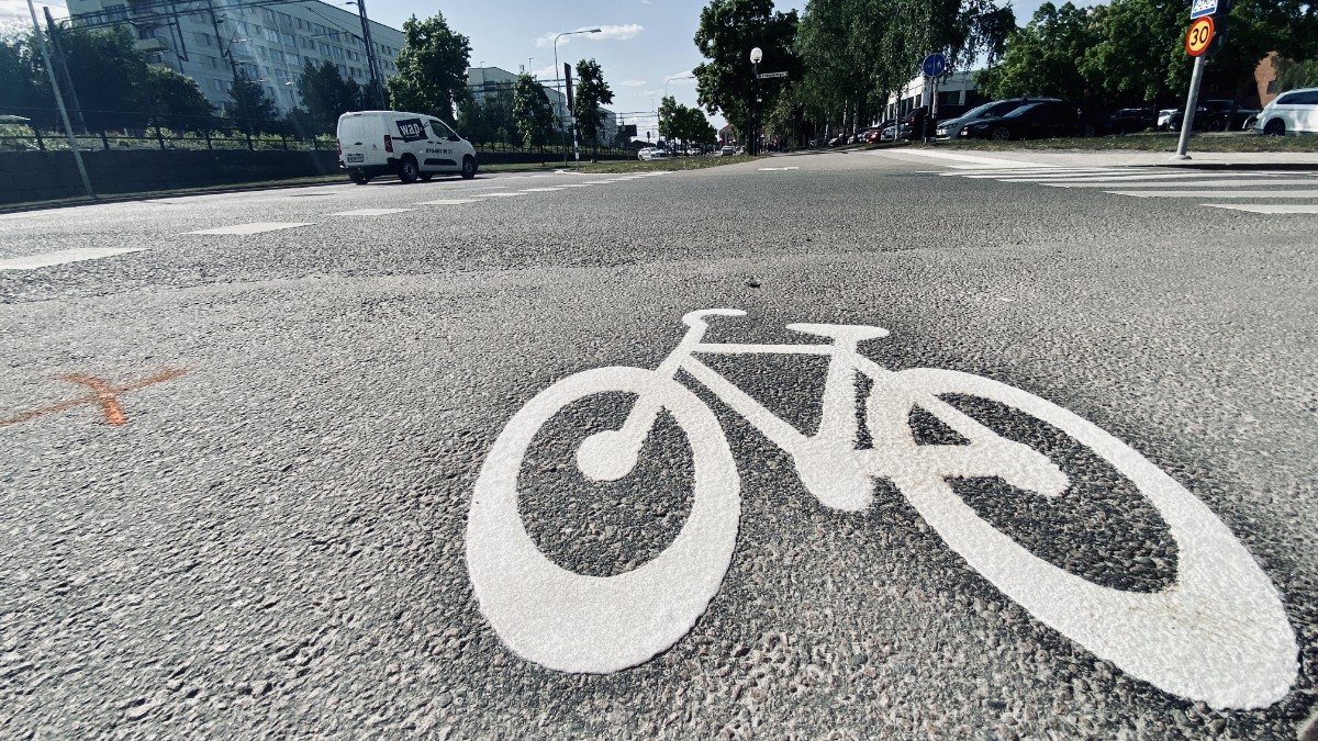 Ny cykelöverfart ska ge tydlighet i korsning