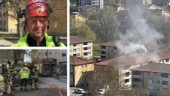 Hela lägenheten skadad i branden: "Brunnit kraftigt"