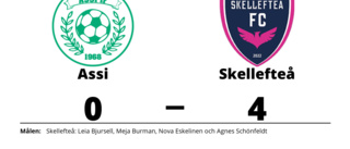 Förlust med 0-4 för Assi mot Skellefteå