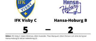 IFK Visby C vann - och toppar tabellen