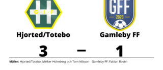 Hjorted/Totebo vann trots uppryckning av Gamleby FF