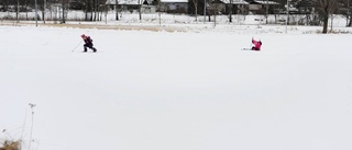Ernebergsfältet populärt i snön