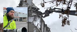 SE: Kirunas gamla skyline tuggas ner – med jättesaxar