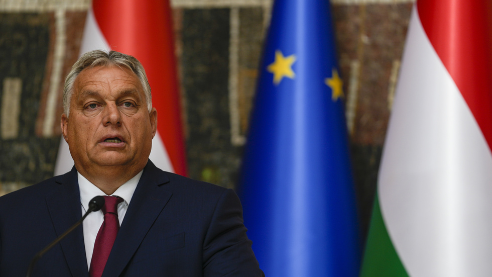 Ungerns premiärminister Viktor Orbán har fortfarande inte gett grönt ljus till Sveriges Natoansökan. Arkivbild.