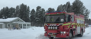 Brand på pizzeria i Piteå     