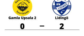Gamla Upsala 2 förlorade mot Lidingö