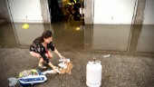 Efter skyfallet: De stod med vatten upp till låren