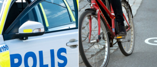 Cyklist påkörd i Bingeby