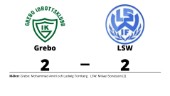 Grebo och LSW kryssade efter svängig match