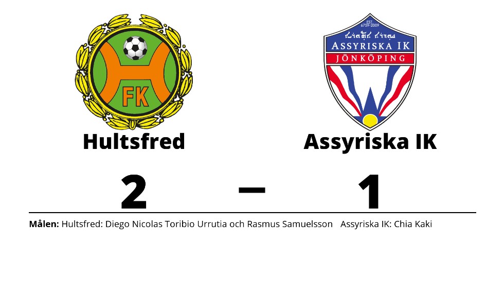 Hultsfreds FK vann mot Assyriska IK