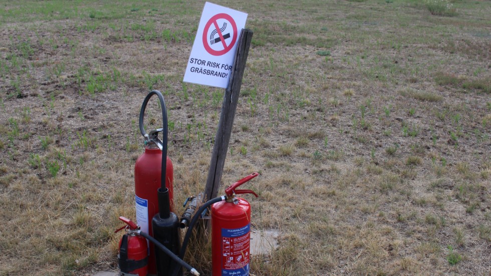 Det gäller fortfarande att vara försiktig med brandfarliga produkter i skog och mark.