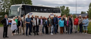 Skanskas veteraner på bussresa