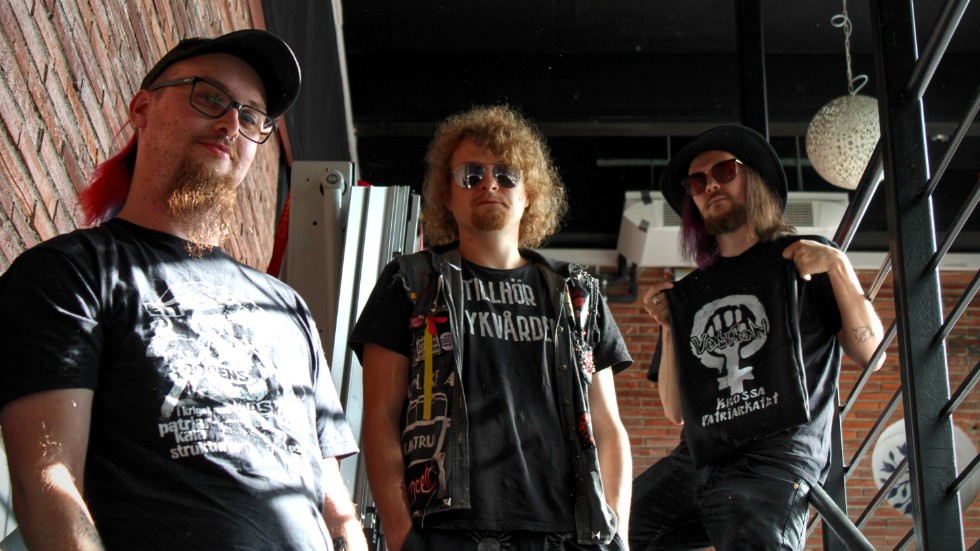 Punkbandet Vetifan är ett av två lokala punkband som spelar på Linköpings punkfest på fredag