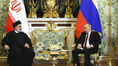 Putin hyllar band till Iran