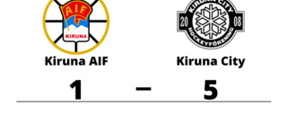 Kiruna City segrade i toppmötet mot Kiruna AIF