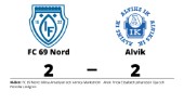 Efterlängtad poäng för FC 69 Nord - steg åt rätt håll mot Alvik