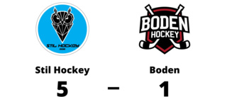 Stil Hockey vann mot Boden