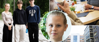 De sommarjobbar i omsorgen • Ella, 17, planerar att fortsätta