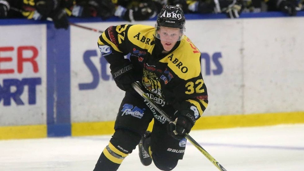 VH-backen Alexander Andersson hoppas att Vimmerby Hockey kan fortsätta på den inslagna linjen även i kvällens möte med Nybro.