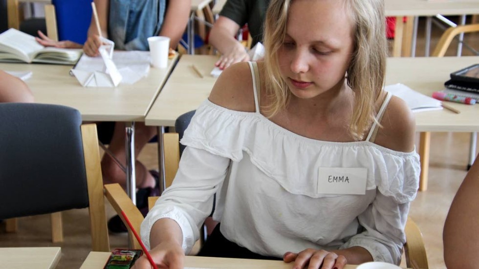 Emma Leifler vann förra årets Unga berättare med sin novell "Får man hälsa?". 