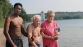 Arne, 91 år, fick bada i havet