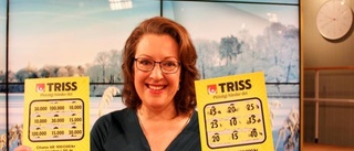 Hon vann rekordvinsten i triss