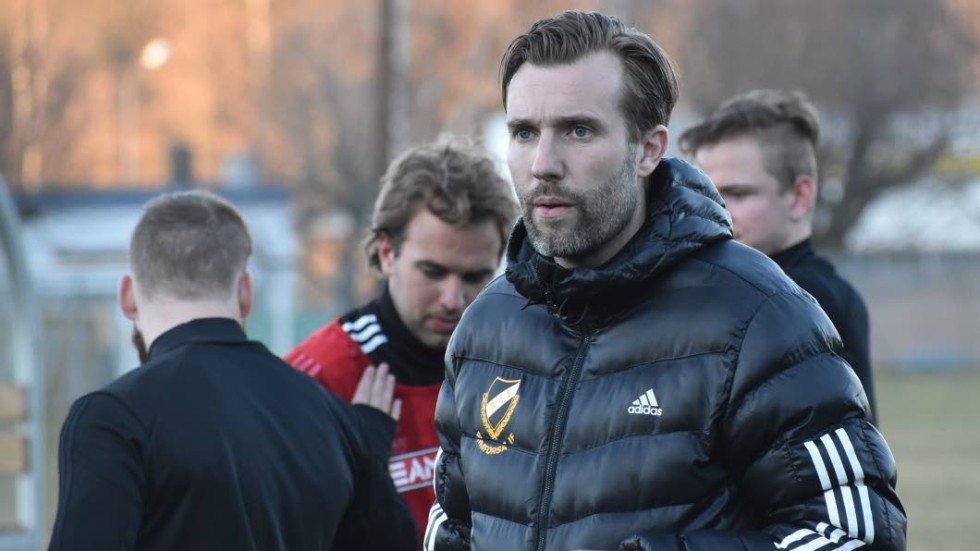 Erik Svensson, tränare Rimforsa IF.