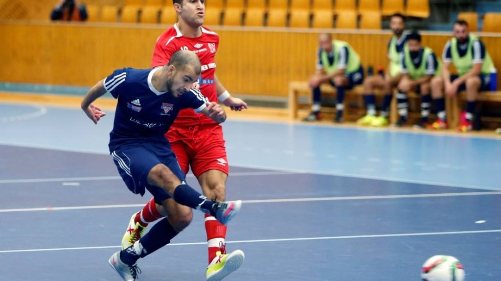 Spelaren Azad Eliassy gör sin tredje säsong med KFUM Linköping.