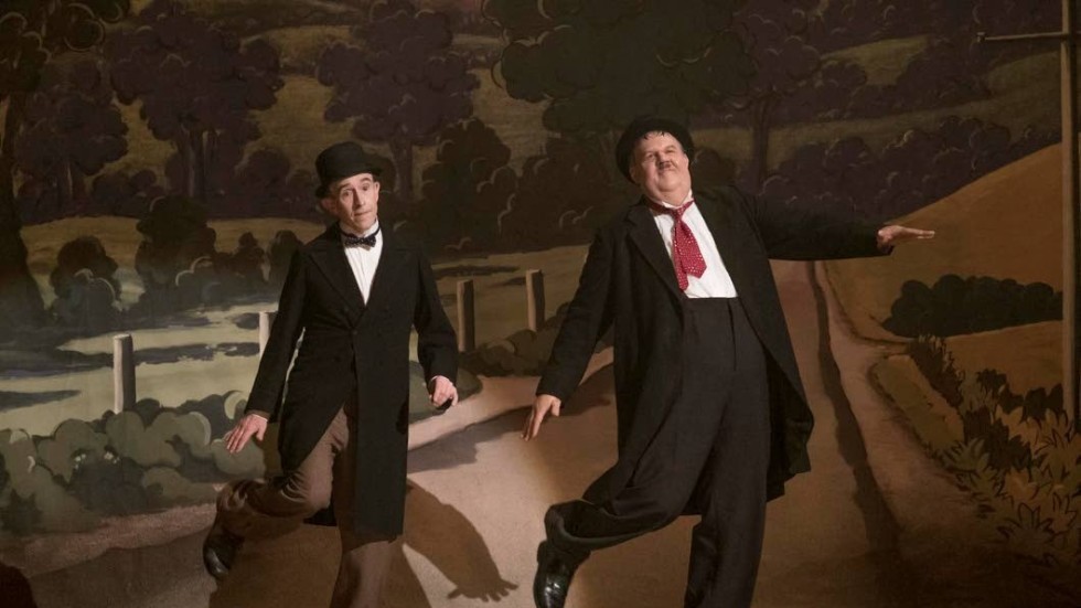 Män som gör saker tillsammans: Steve Coogan som San Laurel och John C reilly som Oliver Hardy i "Helan och Halvan".