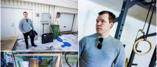 Luleåbon Emil har ett skyddsrum i garaget på Lulsundet • Ingick i villaköpet • Latrintunnor och ventilation finns: "Förstår inte hur det ska fungera"