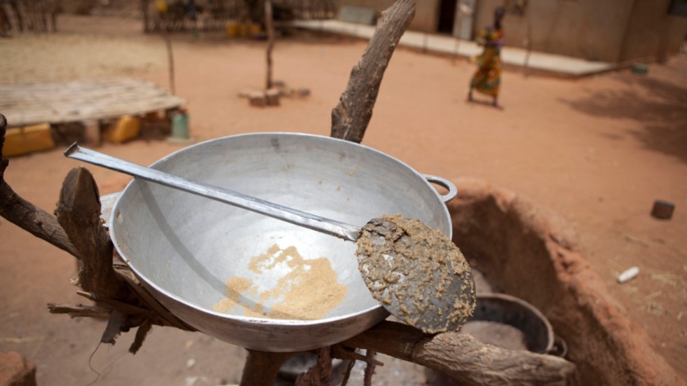 Hjälporganisationer varnar för matbrist i västra Afrika. Arkivbild.