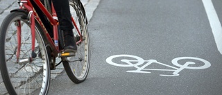 Måla cykelförbud på trottoaren